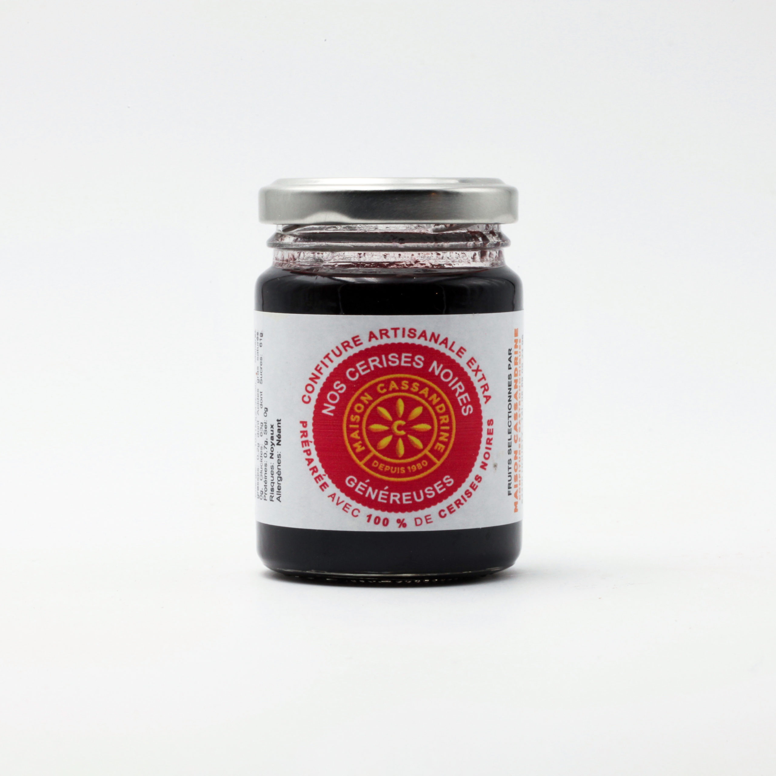 Confiture De Cerises Noires Maison Argaud 3235