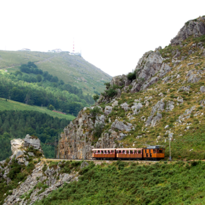 La Rhune, le petit train