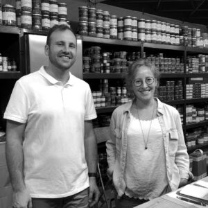 Paul et Heidi en foire.